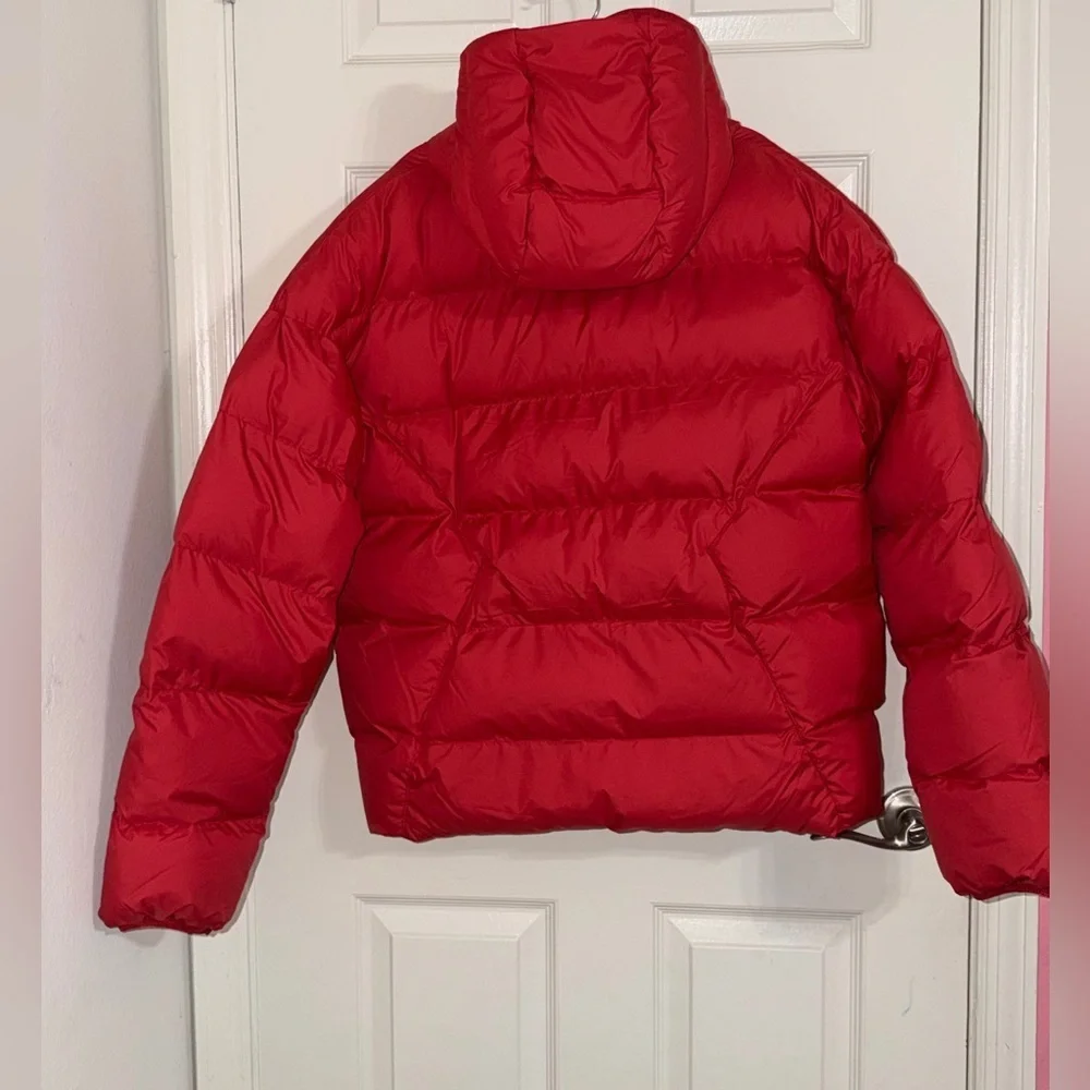 Nike Air Jordan Brooklyn Therma-FIT Red Puffer Jacket Men Size S